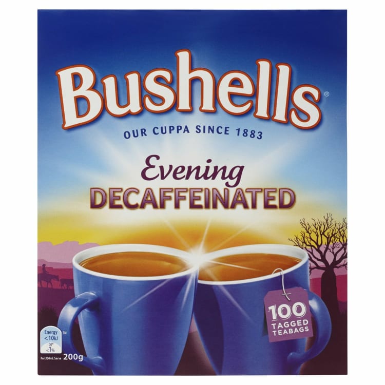 Bushells Evening Decaf Tea Bags