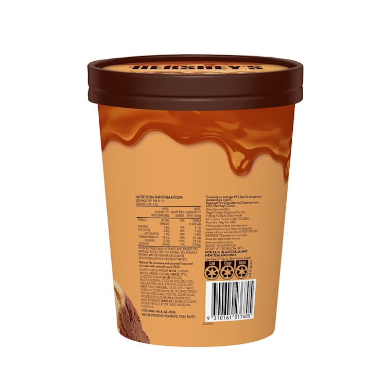 Hershey's Ice Cream Tubs Choccrml Tub