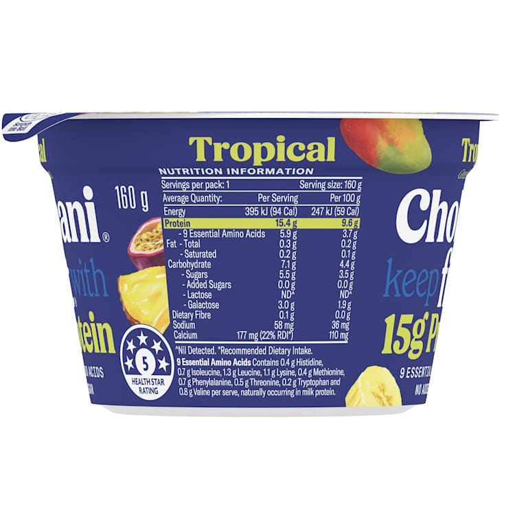 Chobani FiT High Protein Greek Yoghurt Tropical