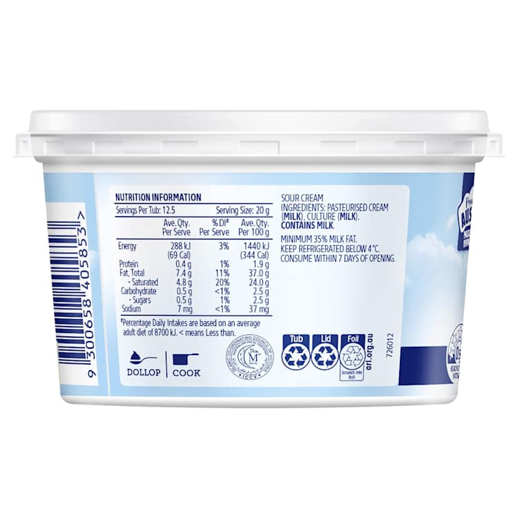 Dairy Farmers Sour Cream