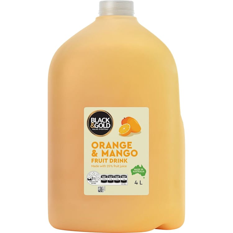 Black & Gold Concentrate Orange & Mango Drink