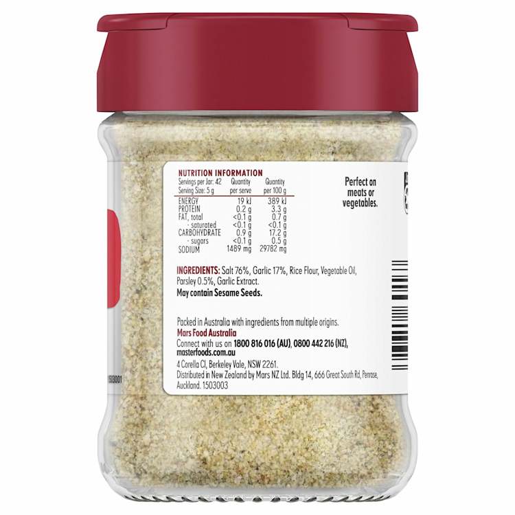 MasterFoods Garlic Salt