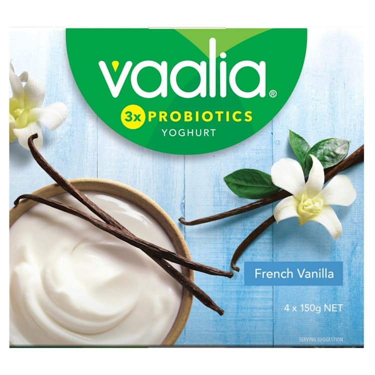 Vaalia Probiotic Yoghurt French Vanilla