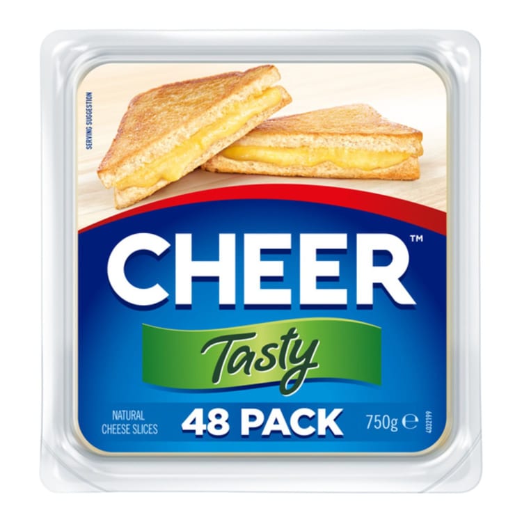 Cheer Cheese Tasty Slices 36 Pack