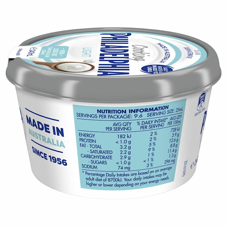 Philadelphia Light Cream For Cooking