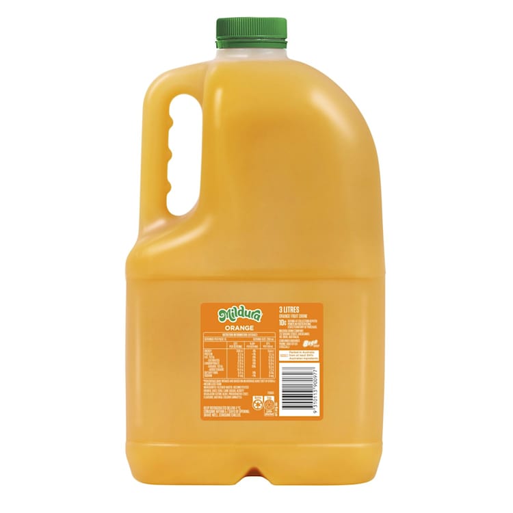 Mildura Orange Fruit Drink