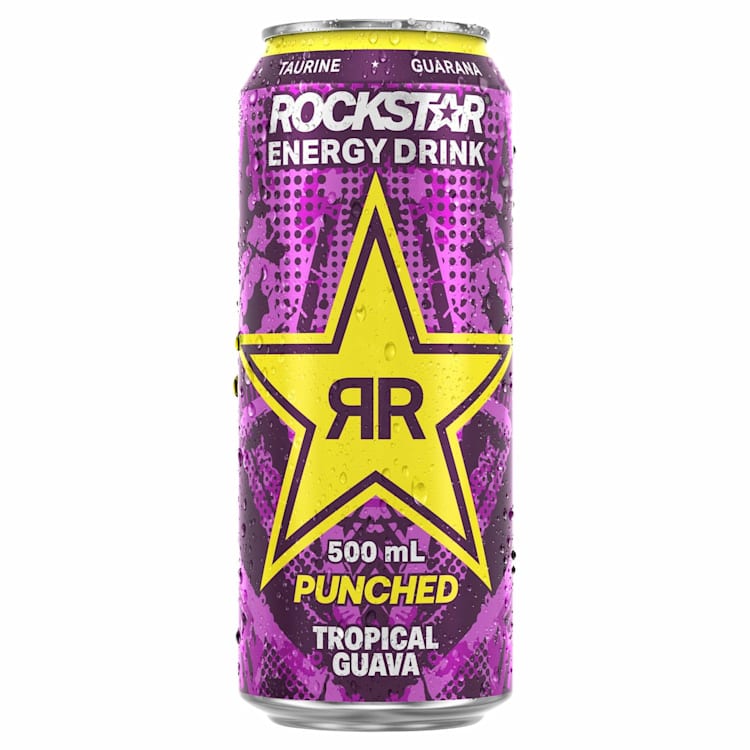 Rockstar Punched Energy & Guava Drink