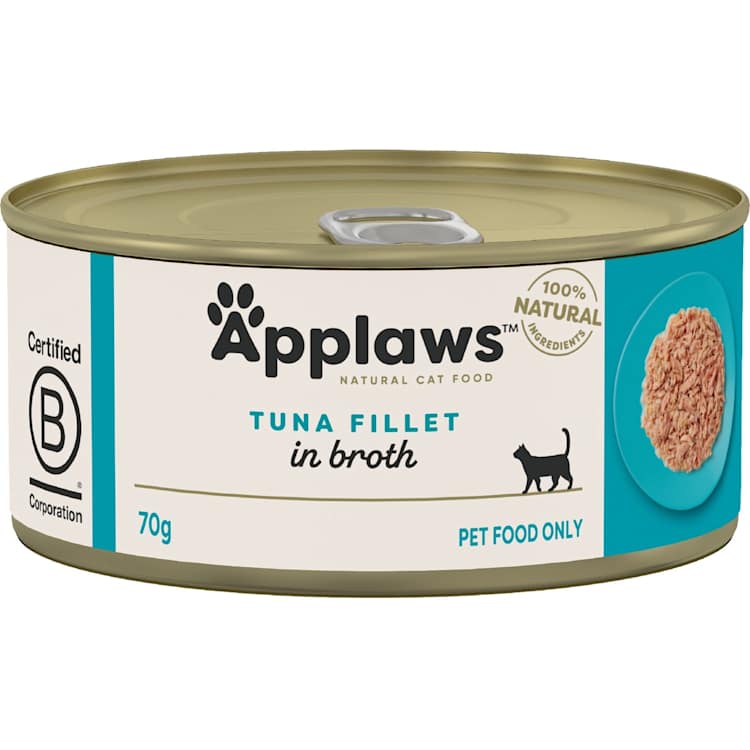 Applaws Cat Tin Tuna Fillet in Broth Cat food