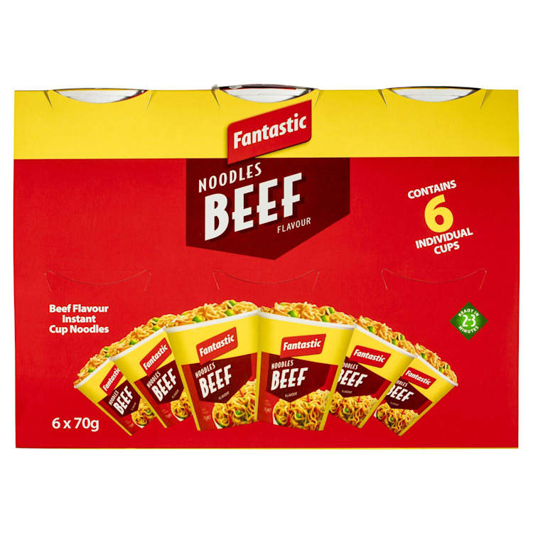 Fantastic Cup Noodles Beef
