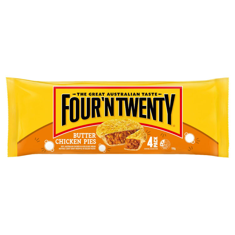 Four 'N Twenty Butter Chicken Pies