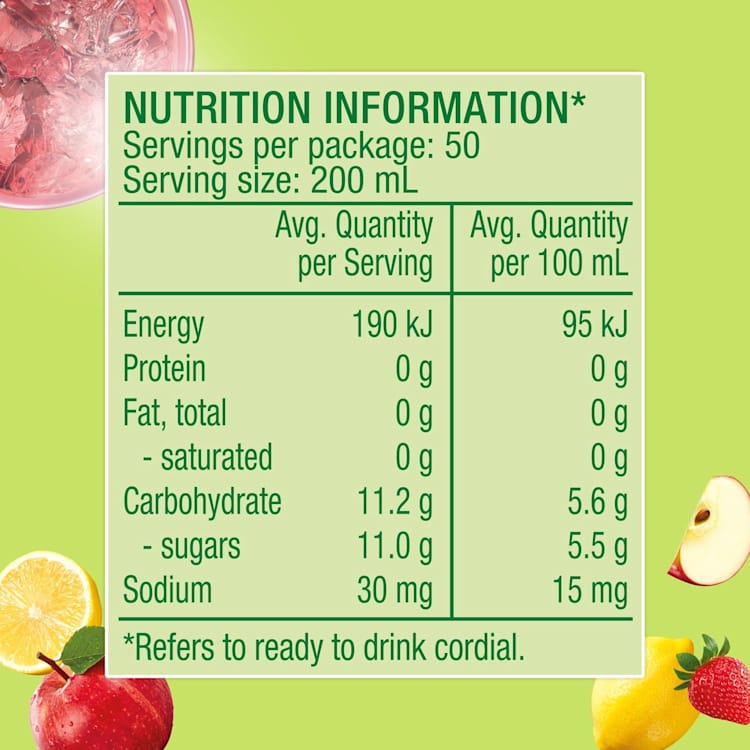 Golden Circle Strawberry Lemonade Cordial