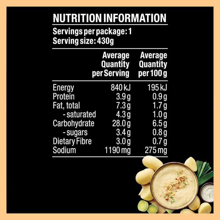 Heinz Soup of the Day Creamy Potato & Leek Soup