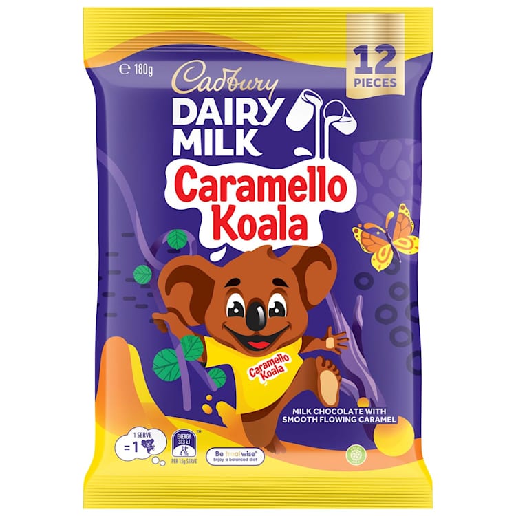 Cadbury Dairy Milk Caramello Koala Chocolate Sharepack