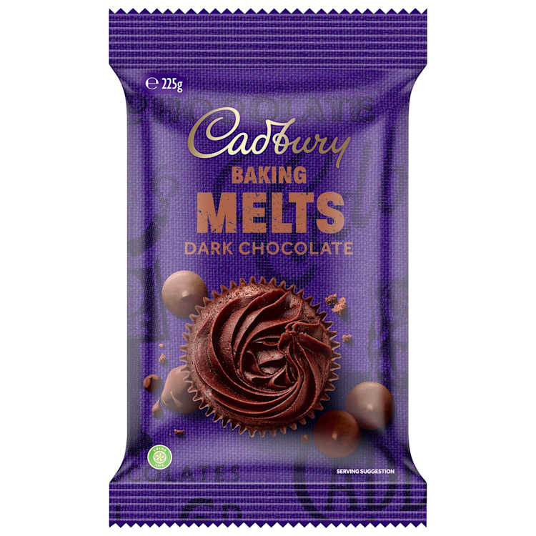 Cadbury Baking Melts Dark Chocolate