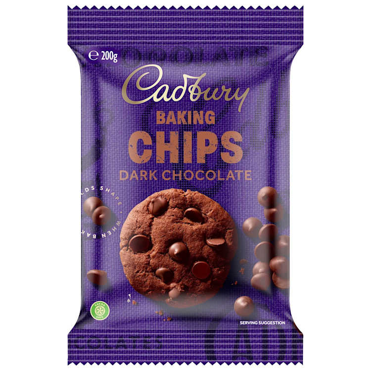 Cadbury Baking Chips Dark Chocolate