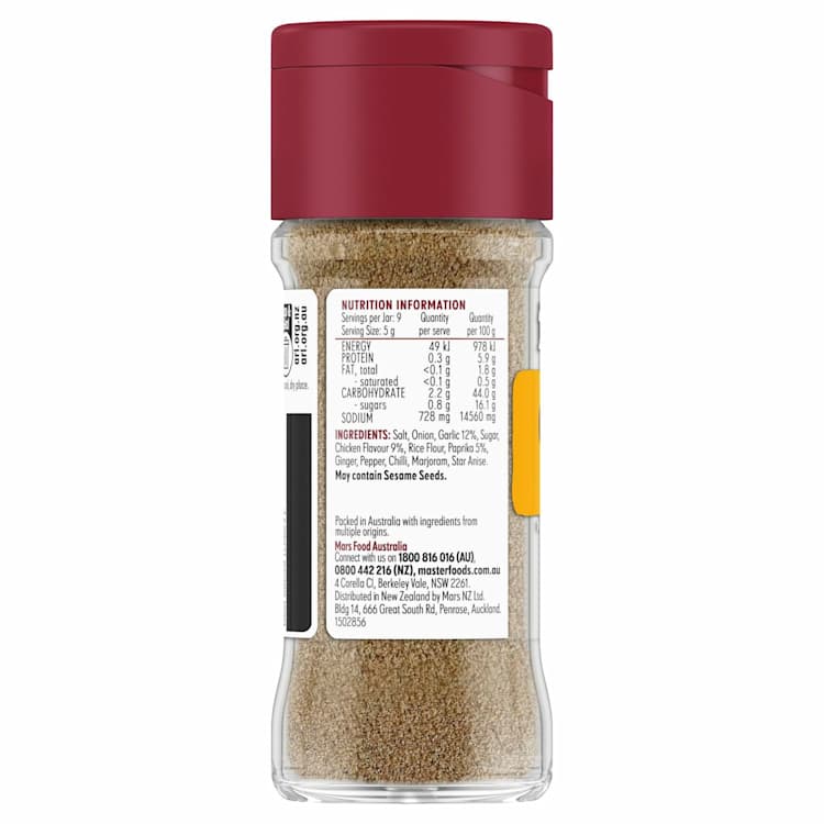 MasterFoods Mild Chicken Seasoning
