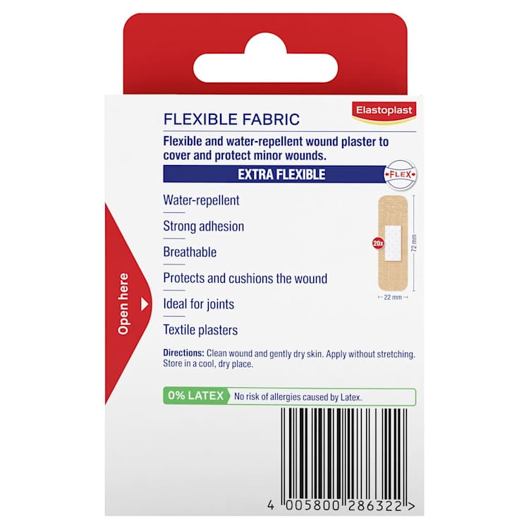 Elastoplast Flexible Fabric Strips Pack