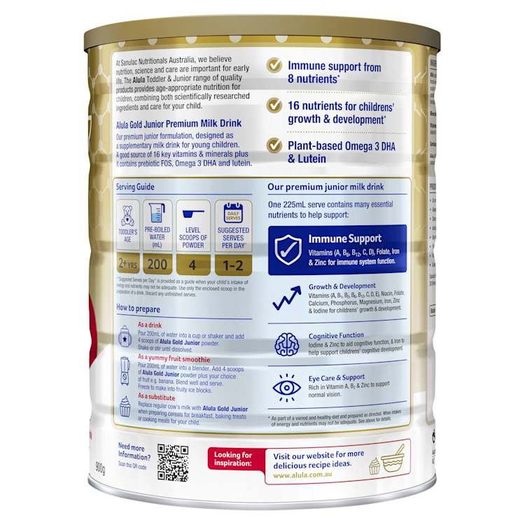 Alula S-26 Gold Stage 4 Junior Milk Drink 2 Years+