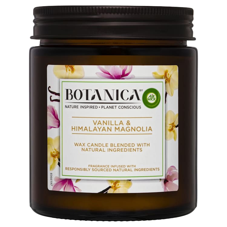 Botanica By Air Wick Candle Vanilla & Himalayan Magnolia