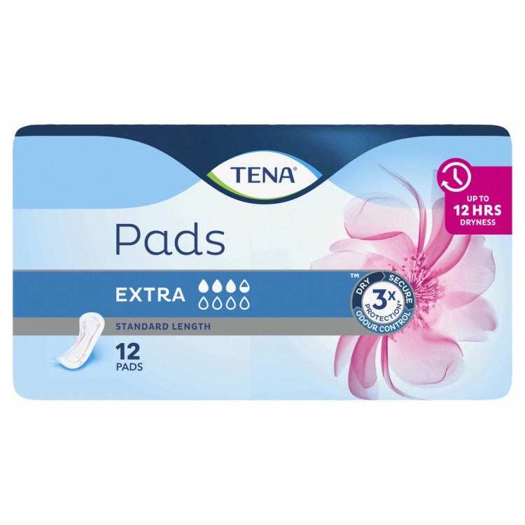 Tena Pads Extra Standard Length