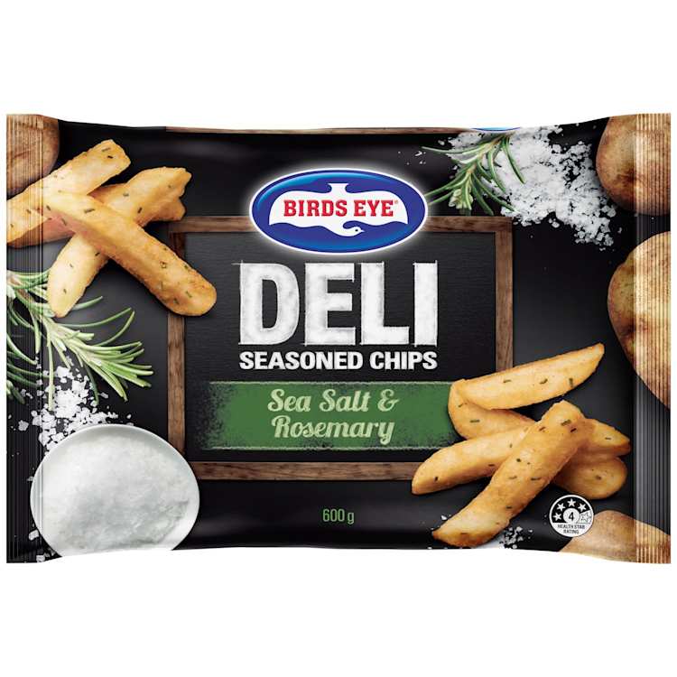 Birds Eye Sea Salt & Rosemary Deli Seasoned Chips