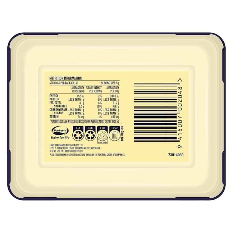 Mainland Buttersoft Salted Spreadable Butter