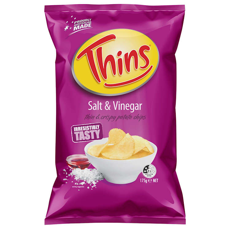 Thins Potato Chips Salt & Vinegar