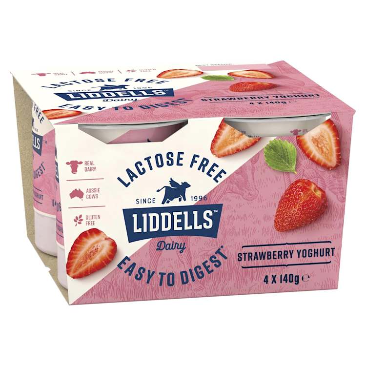 Liddells Yoghurt Lactose Free Strawberry