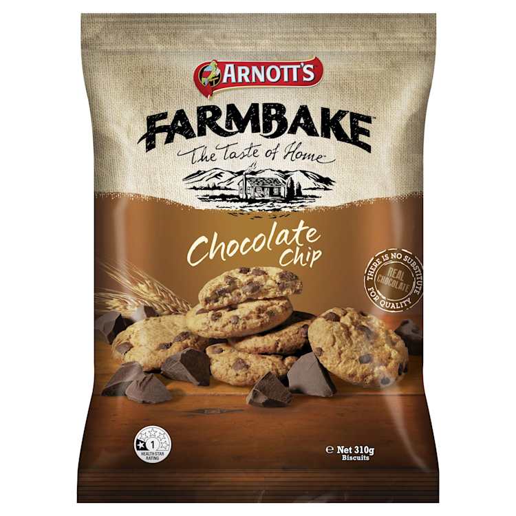 Arnott's Farmbake Cookies Chocolate Chip