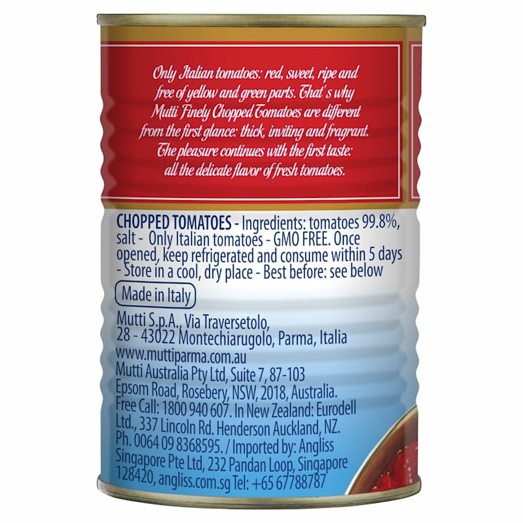 Mutti Polpa Finely Chopped Tomatoes
