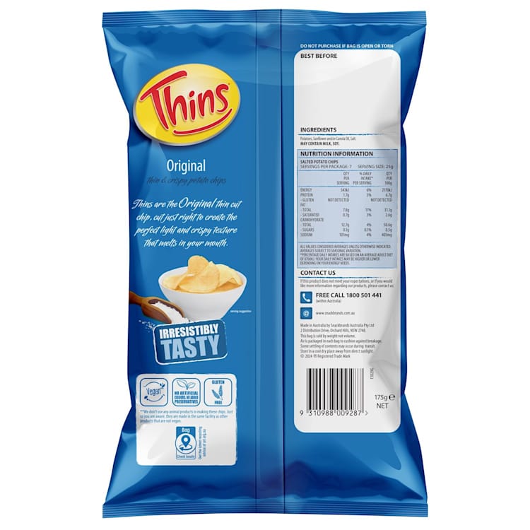Thins Chips Original