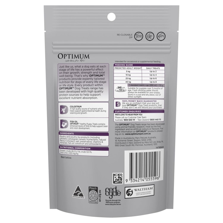 Optimum dog 2025 food ingredients