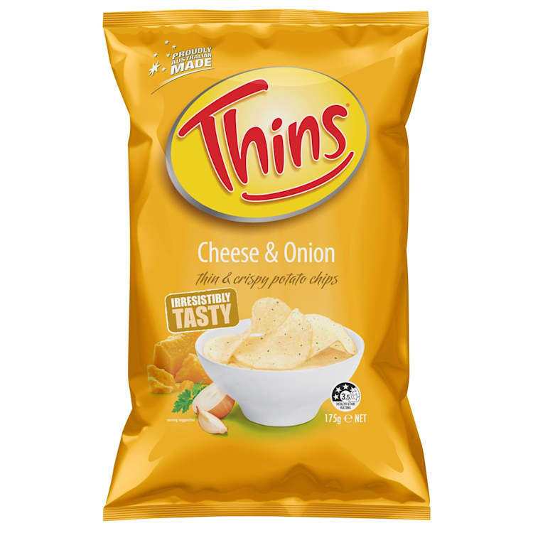 Thins Chips Cheese & Onion
