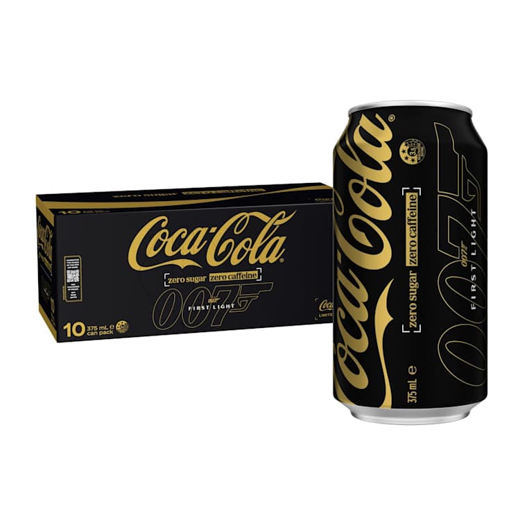 Coca-Cola Zero Sugar Caffeine Free Soft Drink Multipack can