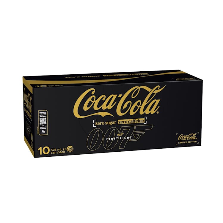 Coca-Cola Zero Sugar Caffeine Free Soft Drink Multipack can