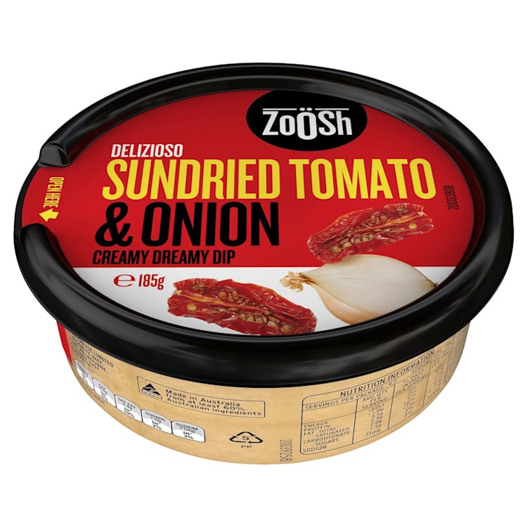 ZoOSh Sundried Tomato & Onion Creamy Dreamy Dip