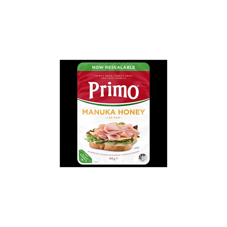 Primo Thinly Sliced Manuka Honey Sweet Leg Ham