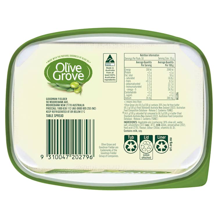 Olive Grove Lite Spread