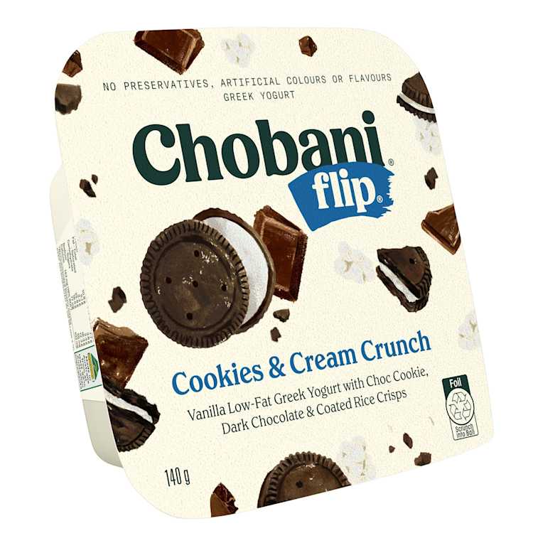 Chobani Flip Greek Yoghurt Cookies & Cream Crunch