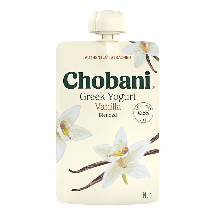 Chobani Greek Yoghurt Vanilla Pouch