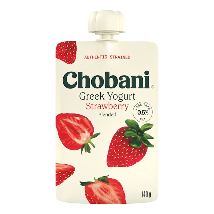 Chobani Greek Yoghurt Strawberry Pouch