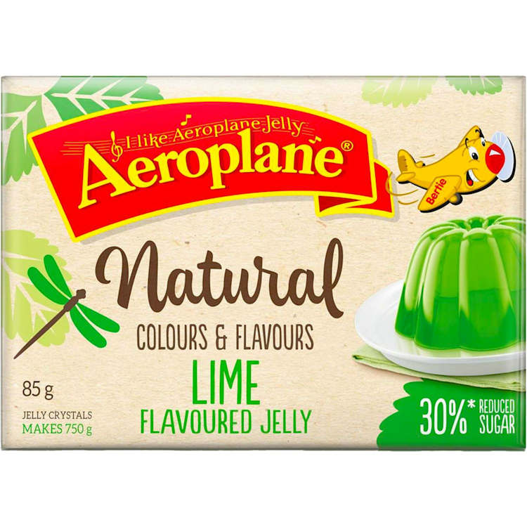 Aeroplane Jelly Reduced Sugar Lime