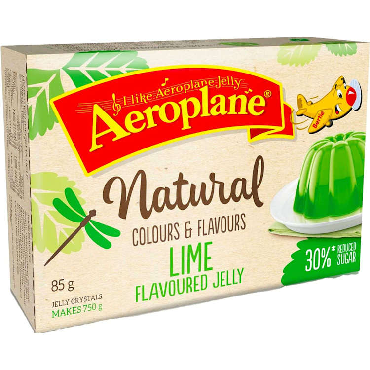 Aeroplane Jelly Reduced Sugar Lime