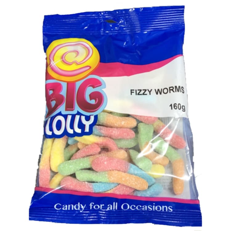 Big Lolly Fizzy Worms