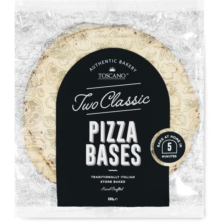 Toscano Toscano Pizza Base Twin Pack