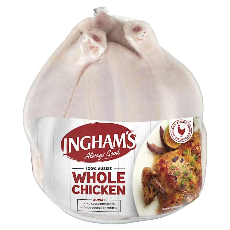 INGHAM'S Fresh Whole Chicken