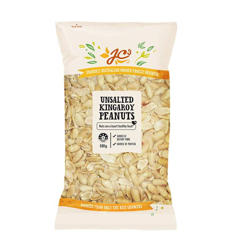 JC's Unsalted Australian Peanuts