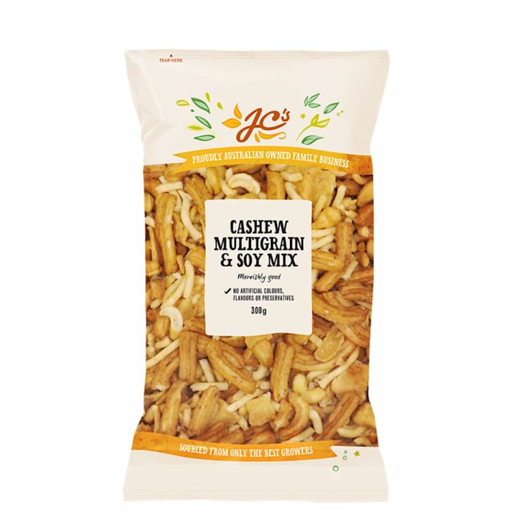 JC's Cashew Multigrain & Soy Snack Mix