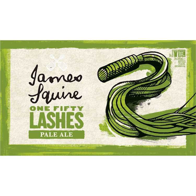 James Squire 150 Lashes Pale Ale Bottle Carton