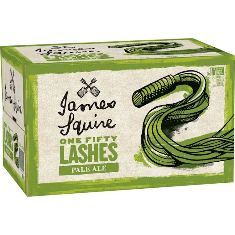James Squire 150 Lashes Pale Ale Bottle Carton